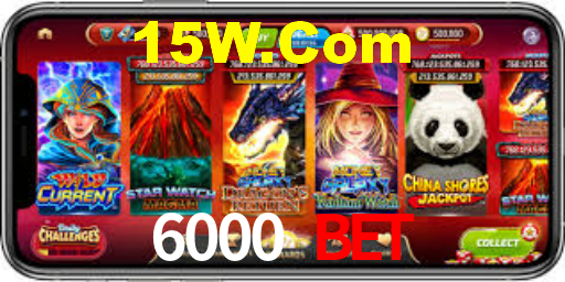 6000 Bet: Jogos de Caça-Níqueis-Altas Recompensas, Roleta-Velocidade, Blackjack-Desafios Máximos